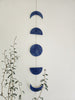 Ngā mata o te marama- Ceramic moon phases: Midnight Blue