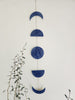 Ngā mata o te marama- Ceramic moon phases: Midnight Blue