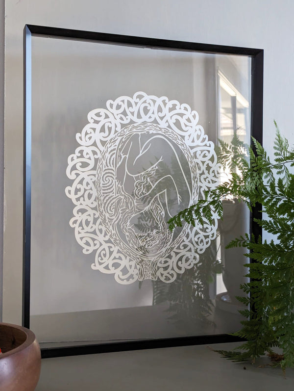 Whare Tangata Paper cut