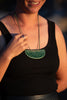 Puhoro Whakakai (Pendant), Forest Green, PREORDER