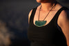 Puhoro Whakakai (Pendant), Forest Green, PREORDER