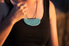 Puhoro Whakakai (Pendant), Turquoise PREORDER