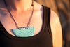 Te Moana Nui a Kiwa Whakakai (Pendant), Turquoise