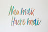 "Nau Mai, Haere Mai" Wall Decal Set