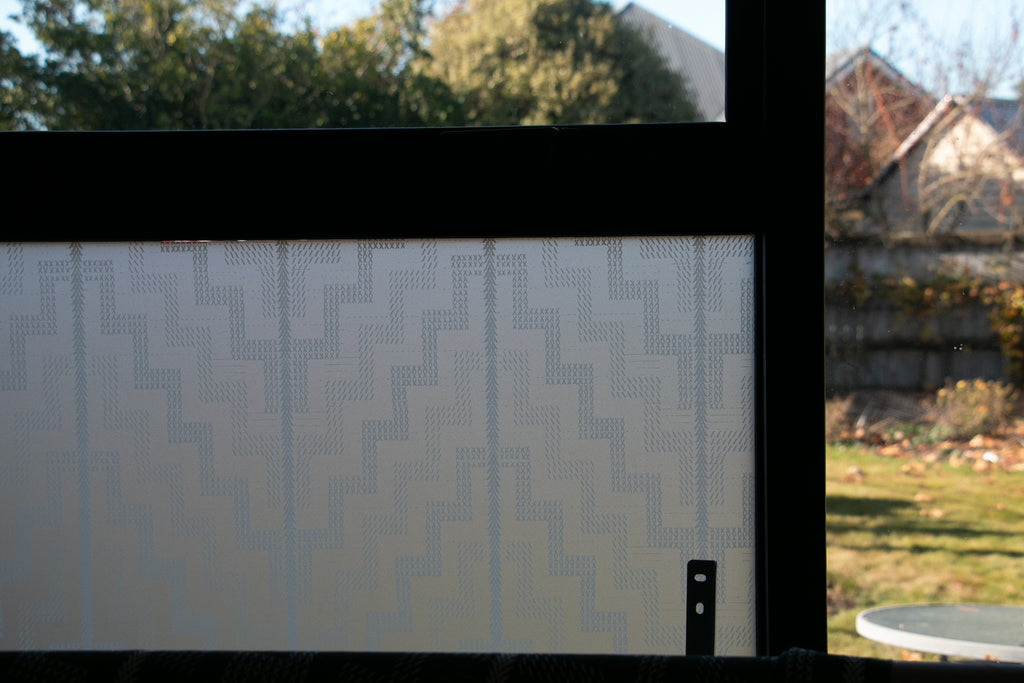 Poutama Frosted Window Film