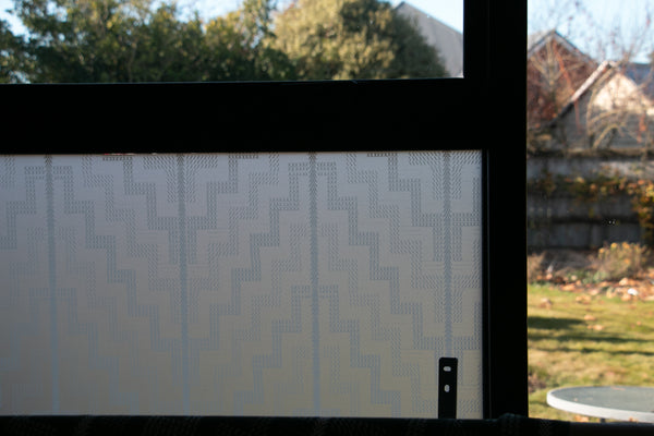 Poutama Frosted Window Film