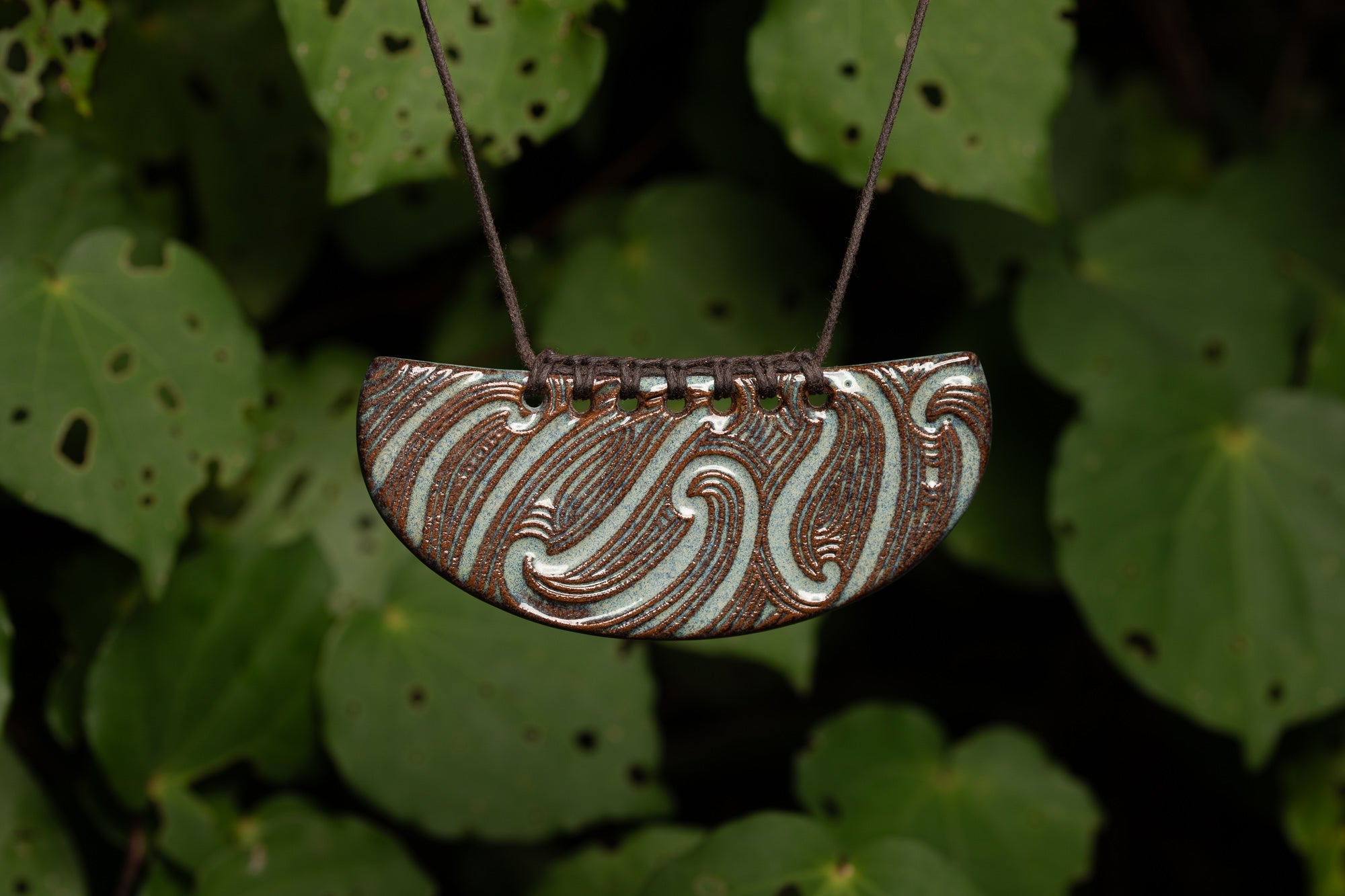 Whakakai- Ceramic Pendants