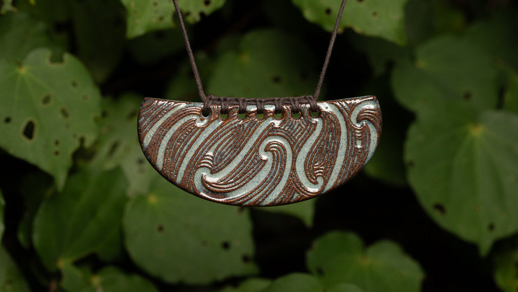 Puhoro Whakakai (Pendant), Blue Rutile PREORDER
