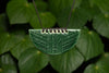 Rauponga Whakakai (Pendant), Forest Green