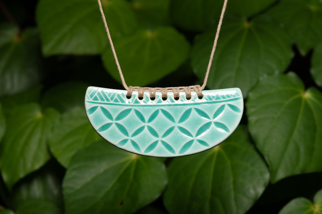 Rangiātea Whakakai (Pendant), Teal PREORDER